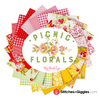 Picnic Florals Cream Main Yardage by My Mind's Eye for Riley Blake Designs | C14610 CREAM