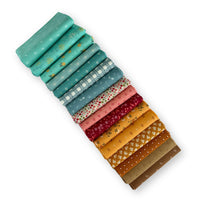 Fat Quarter Bundle Thanksgiving at Grandma's | Baked With Love by Lori Holt of Bee in My Bonnet | 16 Fat Quarters | Curated Bundle