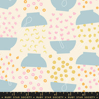 Egg and Friends Flying Cereal Natural Yardage by Kimberly Kight for Ruby Star Society | RS3091 11