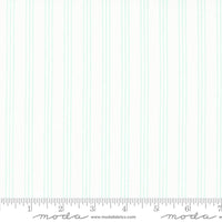 Sale! Lighthearted Cream Aqua Stripe Yardage by Camille Roskelley for Moda Fabrics | 55296 21