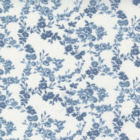 Nantucket Summer Surfside Cream Blue Yardage by Camille Roskelley for Moda Fabrics | 55263 24