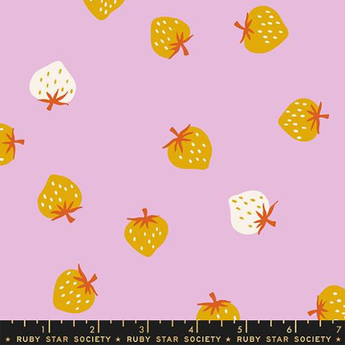 Picture Book Macaron Strawberry Toss Yardage by Kimberly Kight for Ruby Star Society | RS3071 16 | Cut Options