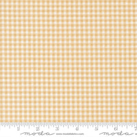 PRESALE Sunbonnet Mini Gingham Almond Yardage by Heather Briggs of My Sew Quilty Life for Moda Fabrics | 31769 11