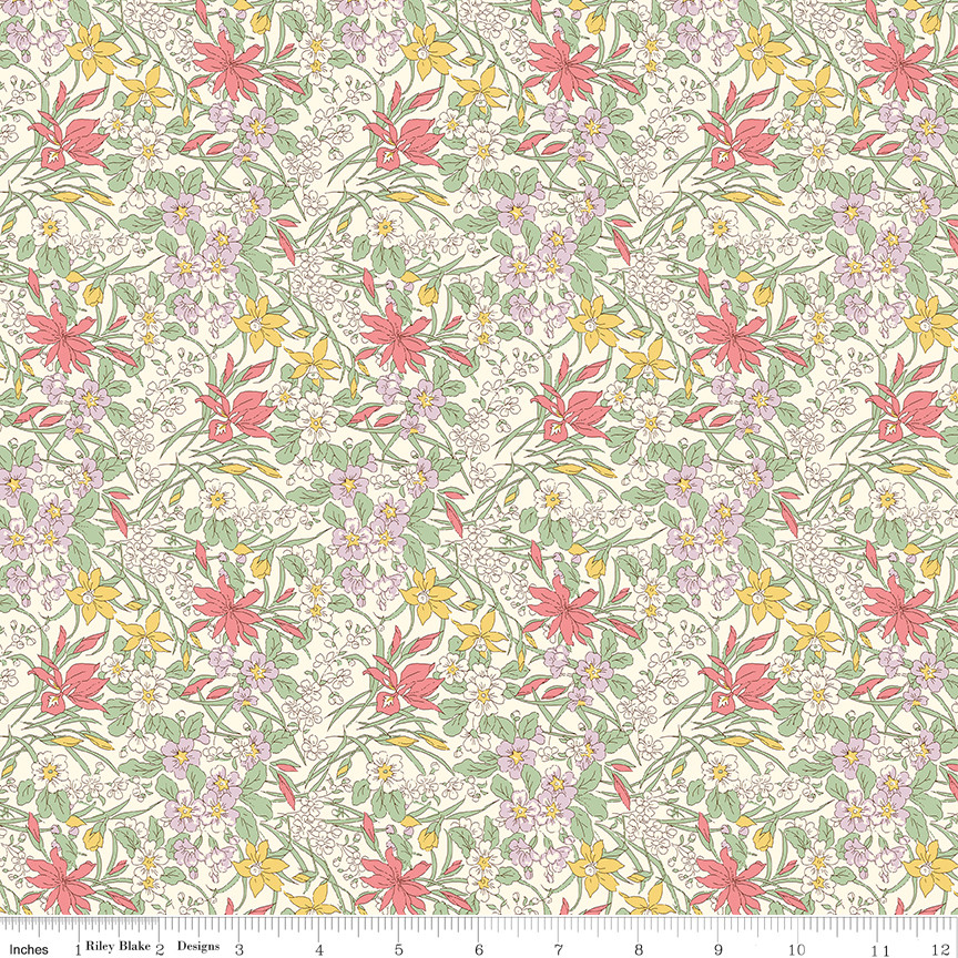 Everlasting Ricardo B by Liberty Fabrics for Riley Blake Designs | 01667510B