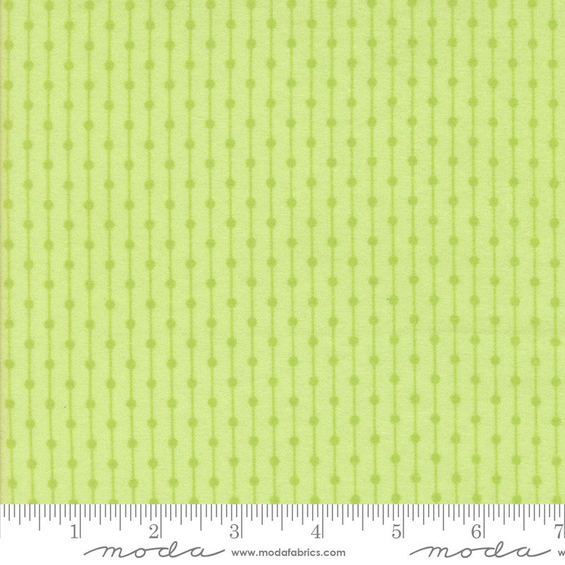 Sherbet Sunshine Flannel Elly Bracelet Honeydew Yardage by Corey Yoder for Moda Fabrics | 29227 19F