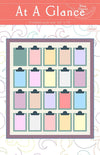 At A Glance Quilt Pattern by Wendy Sheppard | Fat Quarter Friendly