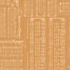 Home Town Holiday Caroling Cider Yardage by Lori Holt for Riley Blake Designs | 5 Yard Backing | C14901 CIDER