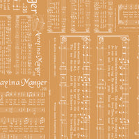 Home Town Holiday Caroling Cider Yardage by Lori Holt for Riley Blake Designs | 5 Yard Backing | C14901 CIDER