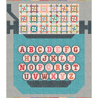 Just My Type Quilt Kit Boxed With TYPE/ography by Lori Holt of Bee in My Bonnet for Riley Blake Designs | KT-16850