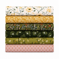 Before the Bloom Fat Quarter Bundle Green by Danelys Sidron for Riley Blake Designs | 6 Fat Quarters | Curated Bundle