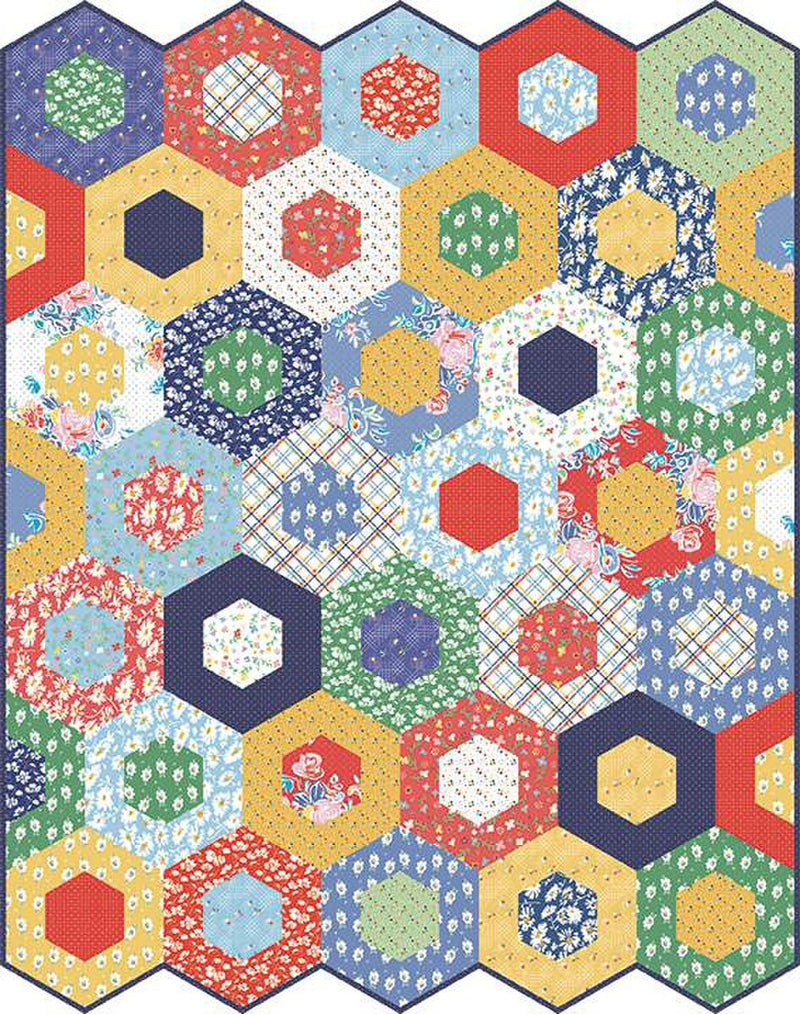 American Jane Easy Garden Quilt Pattern by American Jane for Riley Blake Designs | P205-EASYGARDEN