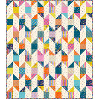 Board and Batten Custom Quilt Kit With Washi Plus by Rashida Coleman Hale | Quilt Size 56" x 64"