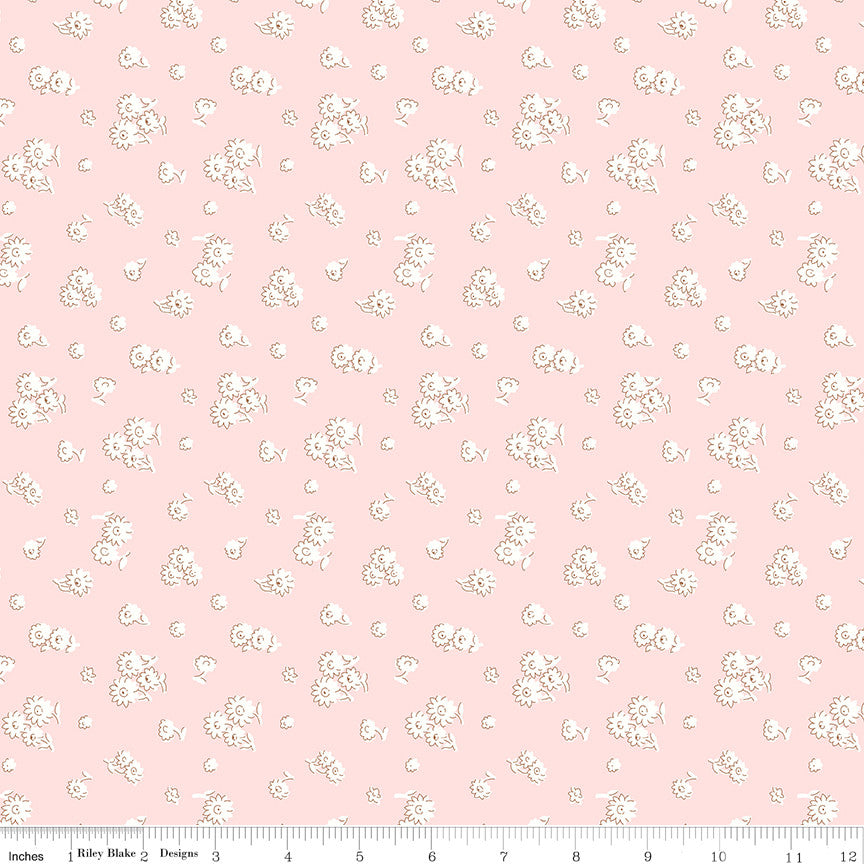 Everlasting Tumbling Daisy B by Liberty Fabrics for Riley Blake Designs | 01667515B