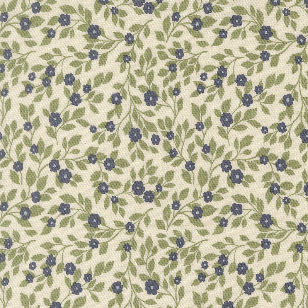 PRESALE True Love Daydream Posies Cream Yardage by Lella Boutique for Moda Fabrics | 5261 11