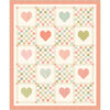 PRESALE Happy Hearts Custom Quilt Kit With Sunbonnet by Heather Briggs of My Sew Quilty Life