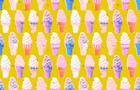 PRESALE Best Day Ever Ice Cream Metallic Golden Yardage by Melody Miller for Ruby Star Society | RS0105 13M