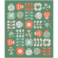 PRESALE Hello Spring Custom Quilt Kit With Meadow Moments by Little Forest Atelier | Quilt Size 58" x 68 1/2"