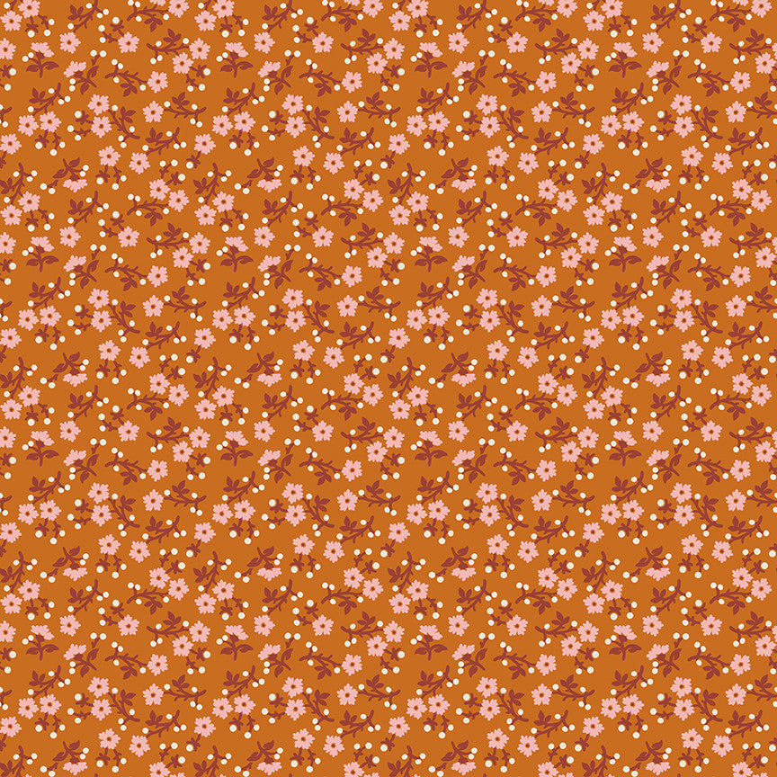 PRESALE Baked With Love Grateful Amber Yardage by Lori Holt of Bee in My Bonnet | C17782-AMBER