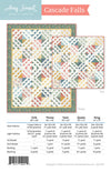 Cascade Falls Quilt Pattern by Amy Smart of Diary of a Quilter | 4 Sizes | FQ and Layer Cake Friendly