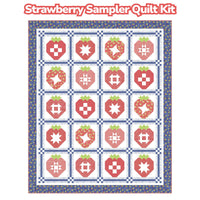 Strawberry Sampler Quilt Kit Boxed With Fruit Salad by Corey Yoder for Moda Fabrics | KIT29240