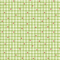 PRESALE The World of Strawberry Shortcake Gingham Green Yardage for Riley Blake Designs | C18562-GREEN