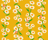Carousel Daisy Chain Goldenrod Yardage by Melody Miller for Ruby Star Society | 5 Yard Cut | RS0098 11