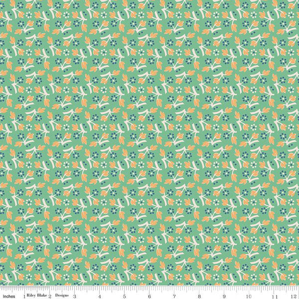 Mercantile Leaf Memories Yardage by Lori Holt for Riley Blake Designs | C14390 LEAF