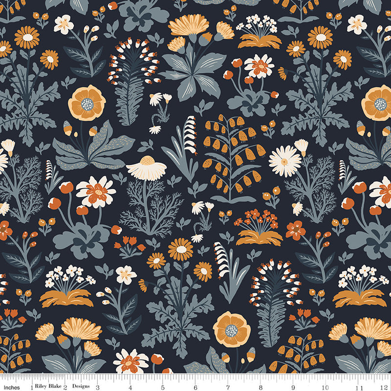 The Old Garden Florentine Dearle Main Yardage by Danelys Sidron for Riley Blake Designs |C14230 FLORENTINE HIgh Quality Fabric