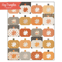 PRESALE Hey Pumpkin Quilt Kit With Birch and Willow by Sherri & Chelsi for Moda Fabrics | Quilt Size 56" x 70"