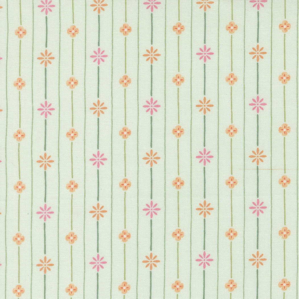 Kindness Petals In The Wind Mist Yardage by Deb Strain for Moda Fabrics | 56156 18