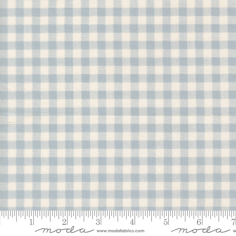 PRESALE Handmade Sweetness Checks Powder Blue Yardage by Heather Briggs of My Sew Quilty Life for Moda Fabrics | 31797 23