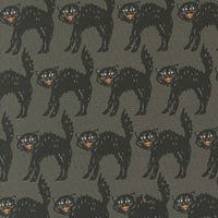 Home Sweet Haunt Little Black Cat Stone by Stacy Iest Hsu for Moda Fabrics | 20915 12