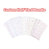 Hush Hush 5 Custom Half Yard Bundle by Assorted Designers for Riley Blake Designs | 21 Pcs