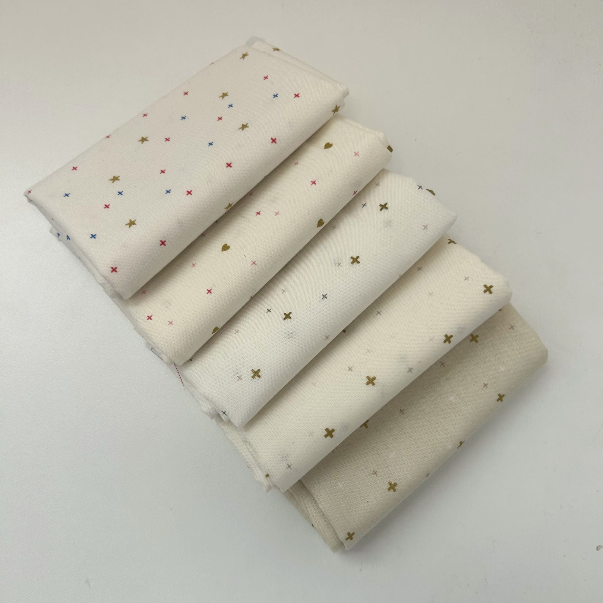 Sparkler Custom Fat Quarter Bundle Low Volume by Melissa Mortenson for Riley Blake Designs | 5 FQs | Curated Bundle