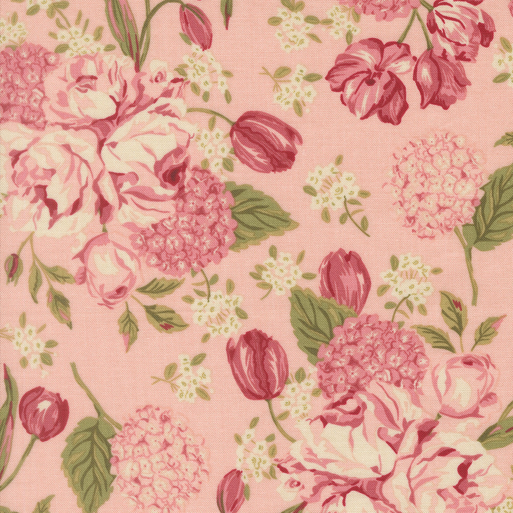 PRESALE Je T'aime Love Garden Blush Yardage by Stacy Iest Hsu for Moda Fabrics | 20990 12