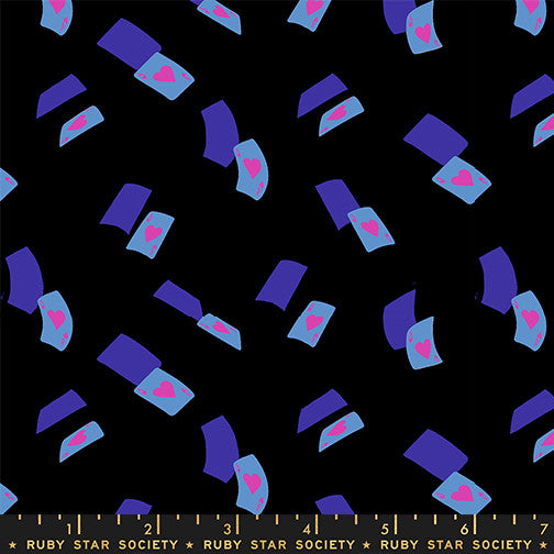 PRESALE Hello Alice Falling Aces Black Yardage by Sarah Watts for Ruby Star Society | RS2129 13