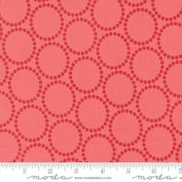 PRESALE Funny Valentine Pearl Bracelet Coral Yardage by Lizzy House for Moda Fabrics | 37136 23