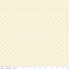 First Blooms Dots Vanilla Yardage by Heather Peterson for Riley Blake Designs | C16329-VANILLA