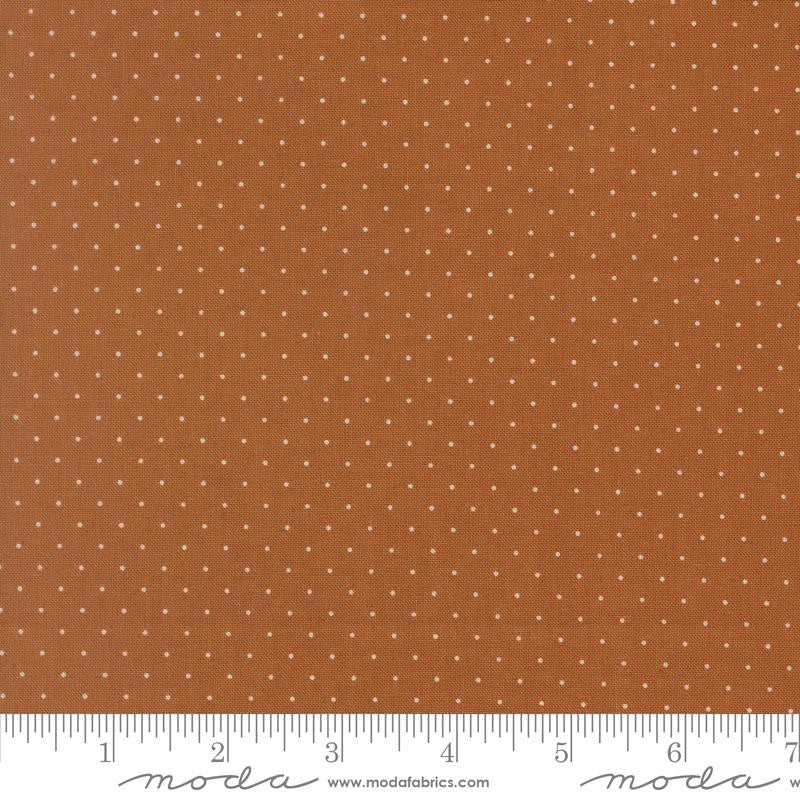 PRESALE Butternut and Sage Cinnamon Pindot Yardage by Fig Tree & Co for Moda Fabrics | 35446 18