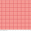 My Valentine Coral Plaid Yardage by Echo Park Paper Co. for Riley Blake Designs | C14155 CORAL