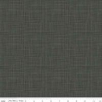 Grasscloth Cottons Charcoal Yardage by Heather Peterson of Anka's Treasures for Riley Blake Designs |C780 CHARCOAL Quilting Cotton