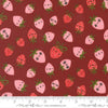 PRESALE Funny Valentine Strawberries Rose Yardage by Lizzy House for Moda Fabrics | 37142 18