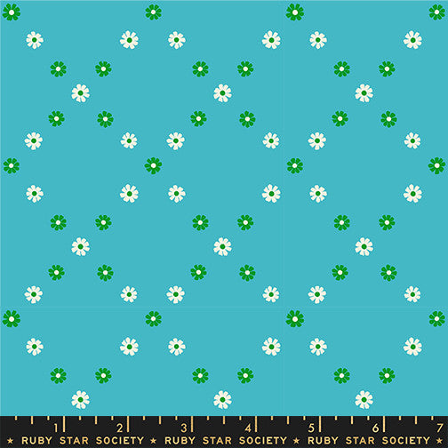 PRESALE Best Day Ever Dark Turquoise Yardage by Melody Miller for Ruby Star Society | RS0107 16