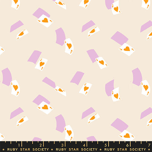 PRESALE Hello Alice Falling Aces Shell Yardage by Sarah Watts for Ruby Star Society | RS2129 11