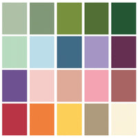 POParazzi New Colors Custom Fat Quarter Bundle by RBD Designers for Riley Blake Designs | 20 Fat Quarters