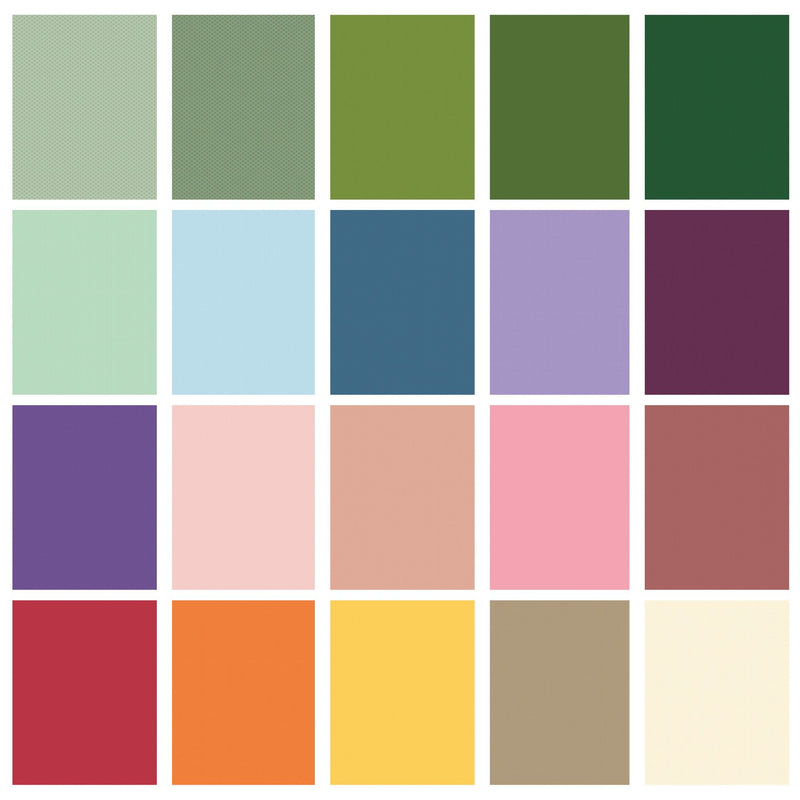 POParazzi New Colors Custom Fat Quarter Bundle by RBD Designers for Riley Blake Designs | 20 Fat Quarters