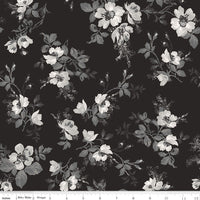 PRESALE Ink & Ivory Main Ink Yardage by the RBD Designers for Riley Blake Designs | C16910-INK