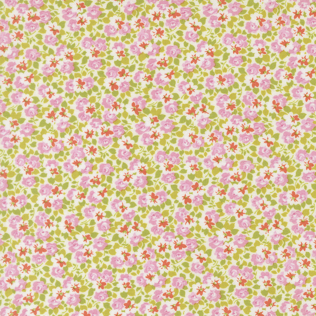 Summers End Meadow Lilac Yardage by Fig Tree & Co for Moda Fabrics | 35436 22