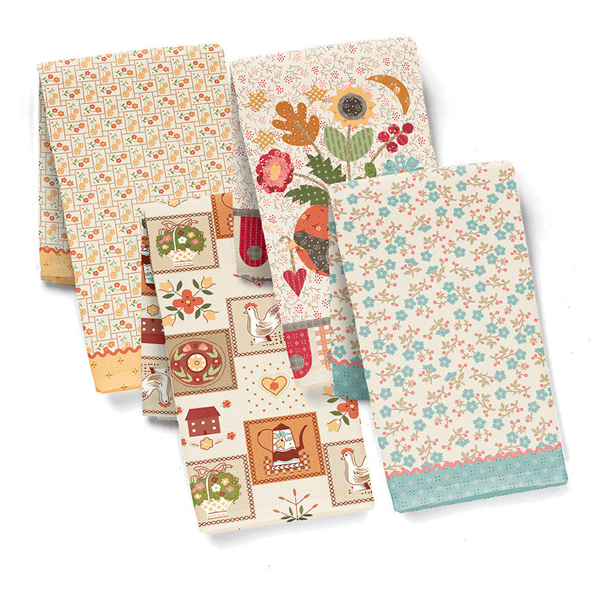 PRESALE Baked With Love Home Decor Dish Towel Panel #1 by Lori Holt of Bee in My Bonnet | HD18120-PANEL