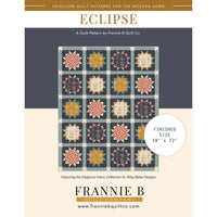 Eclipse Quilt Pattern Pattern by Frannie B Quilting Co. | P172-ECLIPSE